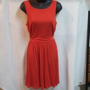 Ann Taylor's loft orange dress sz 6